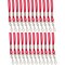Sicurix Standard Lanyard Hook Rope Style, Red, PK24 68902 - alternate 1